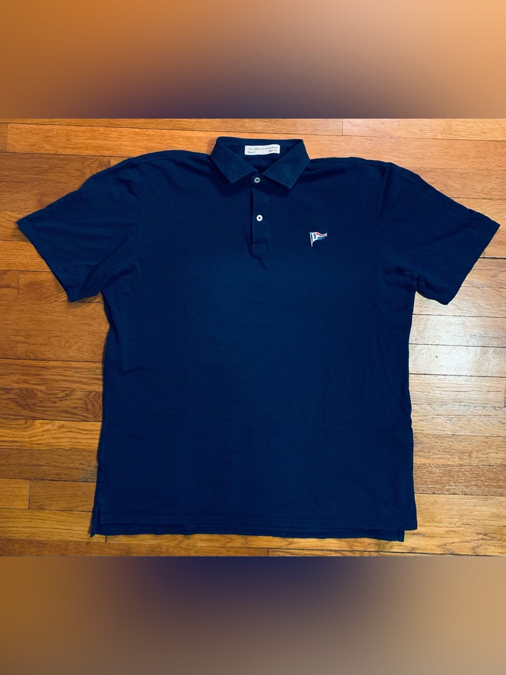Holderness & Bourne Polo Shirt Golf Tailored Fit with Logo Embroidery